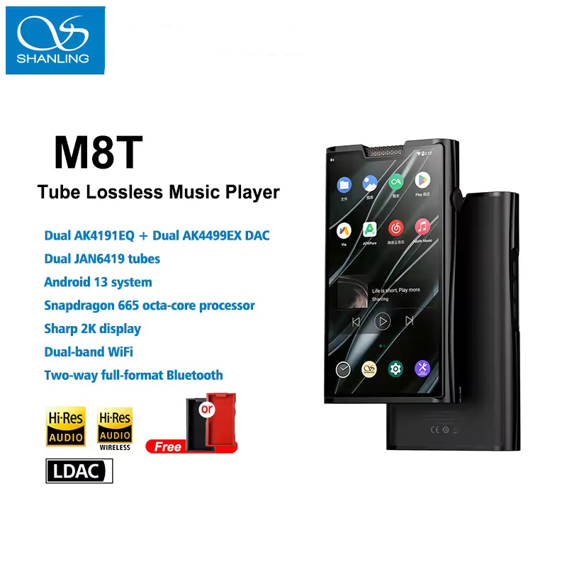Audio Player With Youtube Music - مشغل موسيقى محمول SHANLING M8T Flagship