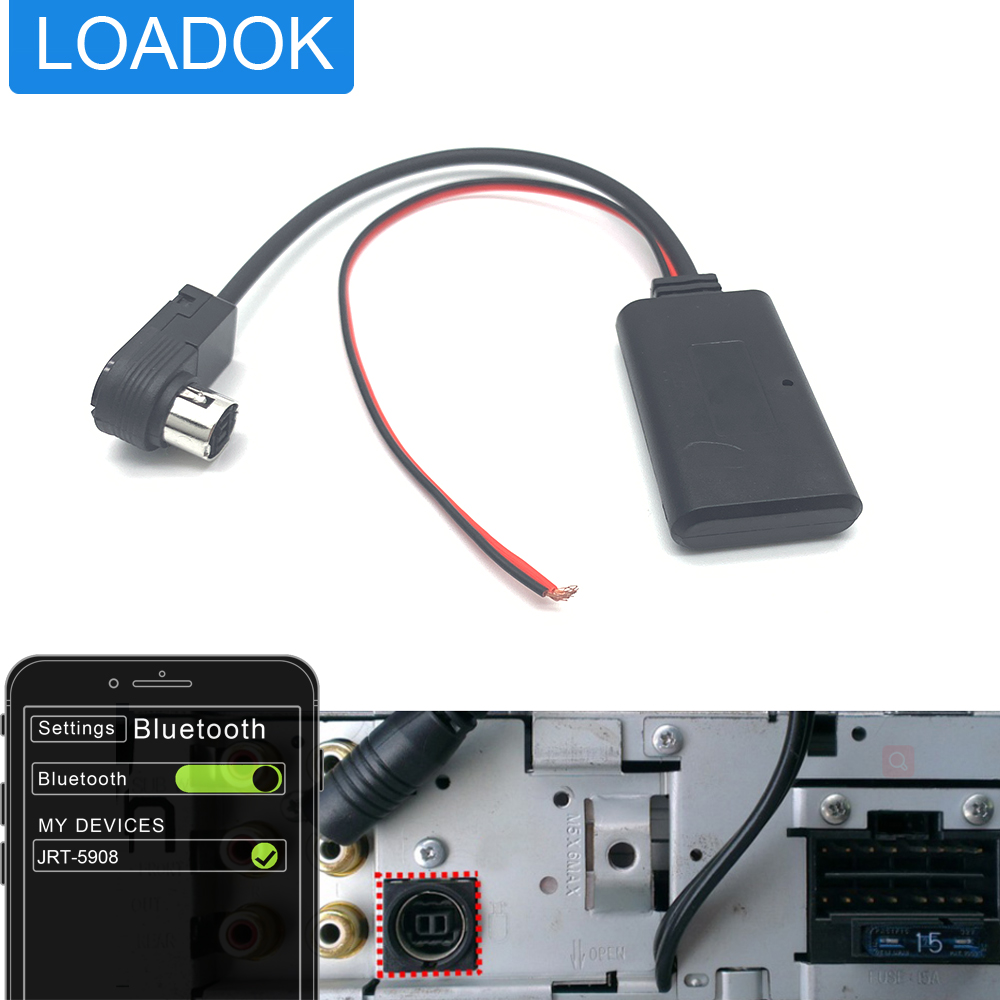 Audio With Music Ai - وحدة بلوتوث 5.0 للسيارة مع كابل