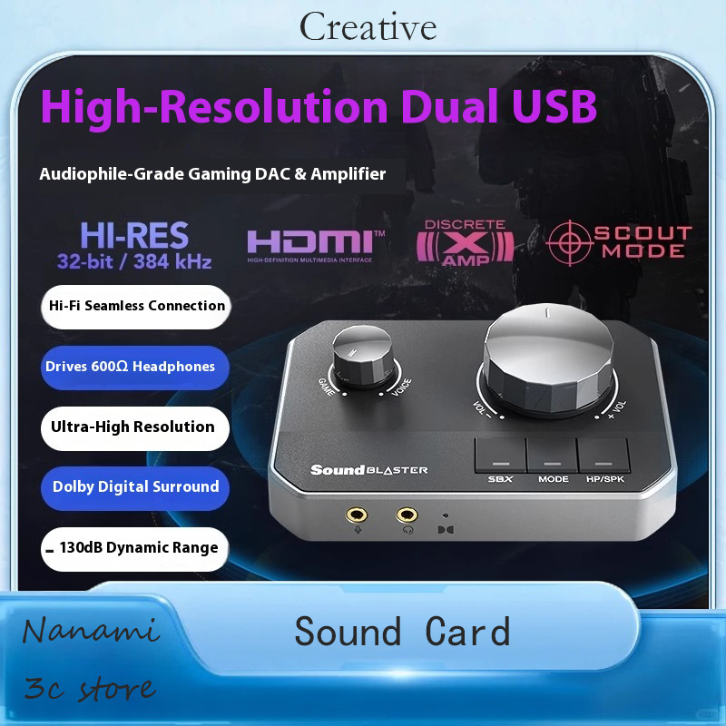 Audio & Music Xbox - يقوم Creative Sound Blaster G8 Hi-Res