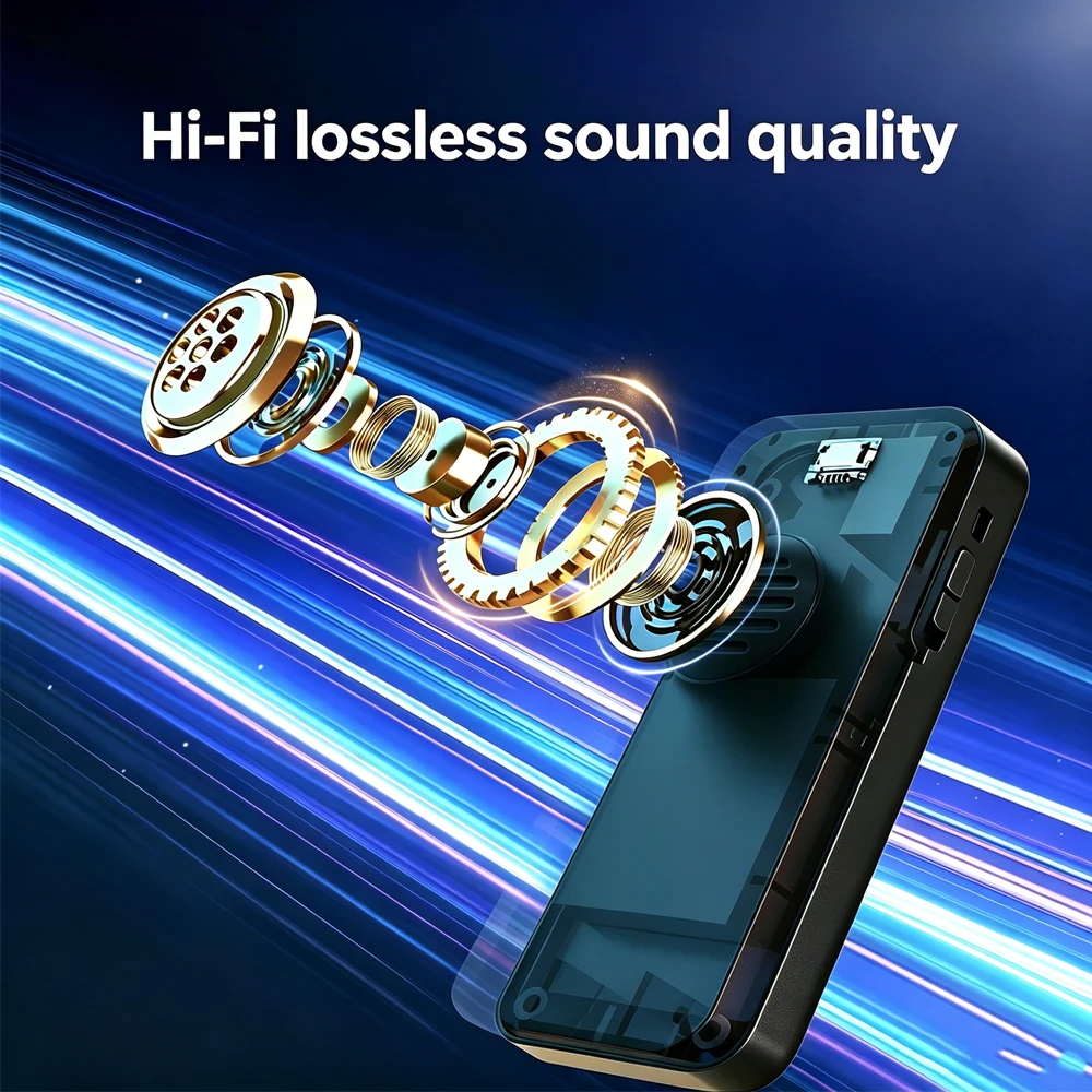 مشغل MP3 محمول من KEBIDU مع بل - مراجعة Audio Music Recorder وسعره