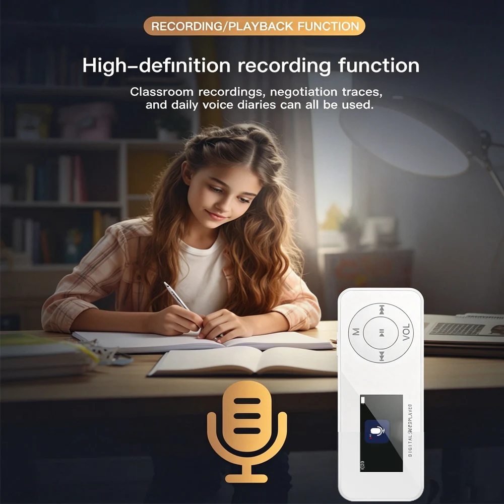 مشغل MP3 محمول من KEBIDU مع بل - مراجعة Audio Music Recorder وسعره