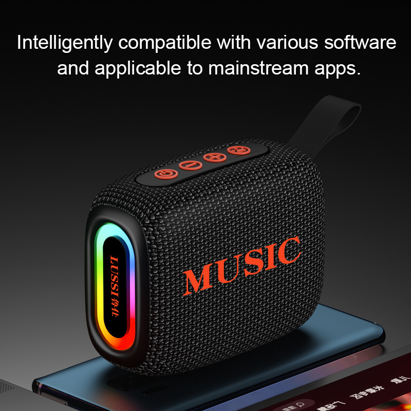 مكبر صوت بلوتوث لاسلكي محمول م - مراجعة Audio Music Spotify وسعره