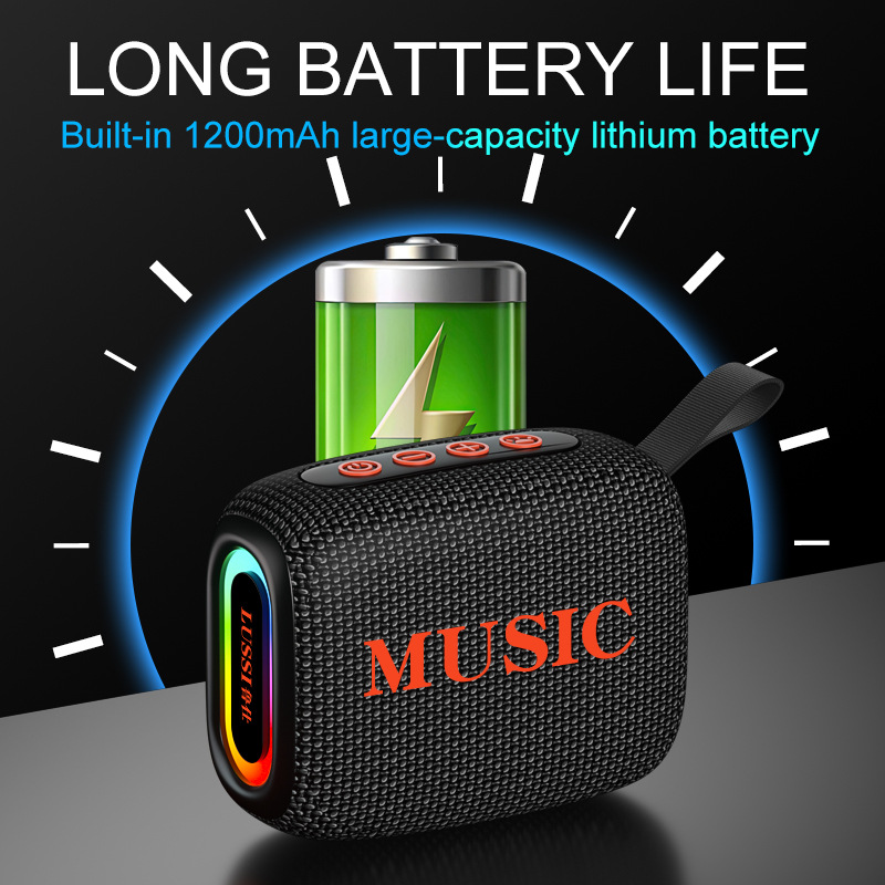 مكبر صوت بلوتوث لاسلكي محمول م - مراجعة Audio Music Spotify وسعره