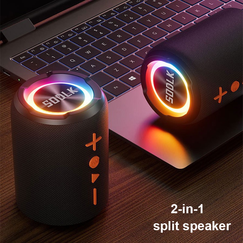 SODLK TX9 2 في 1 سبليت سمّاعات - مراجعة Audio Music Spotify وسعره