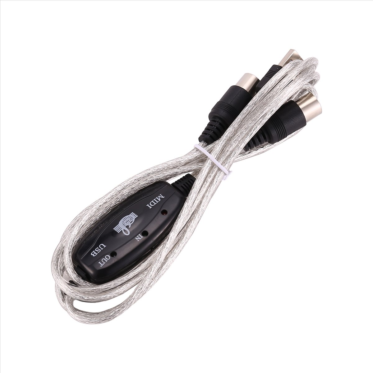 كابل محول USB إلى MIDI بـ 5 دب - مراجعة Audio Music Edit وسعره