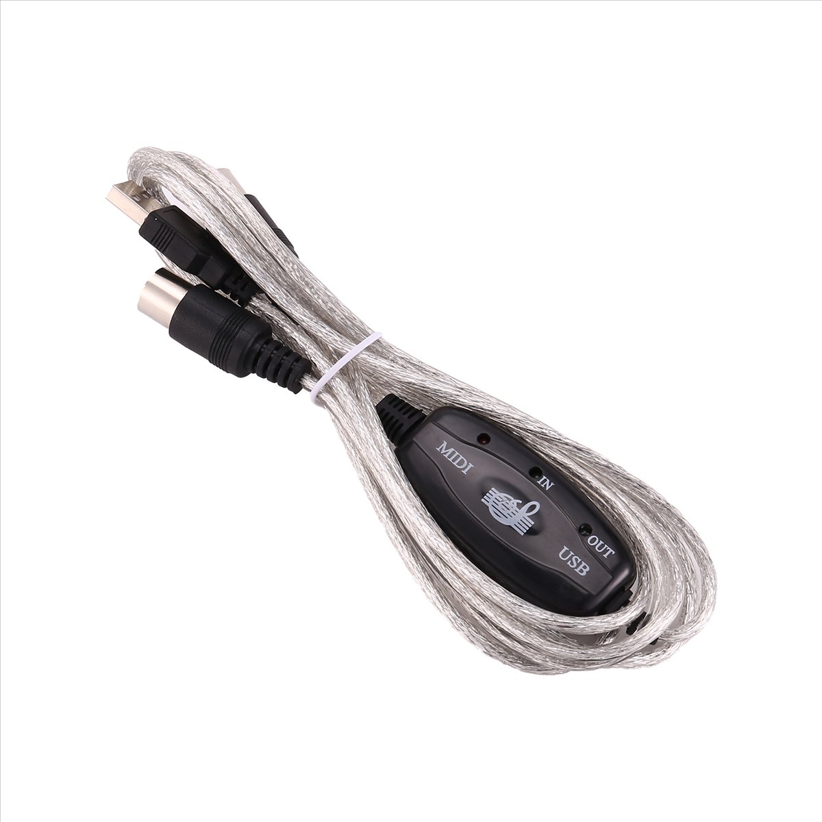 كابل محول USB إلى MIDI بـ 5 دب - مراجعة Audio Music Edit وسعره