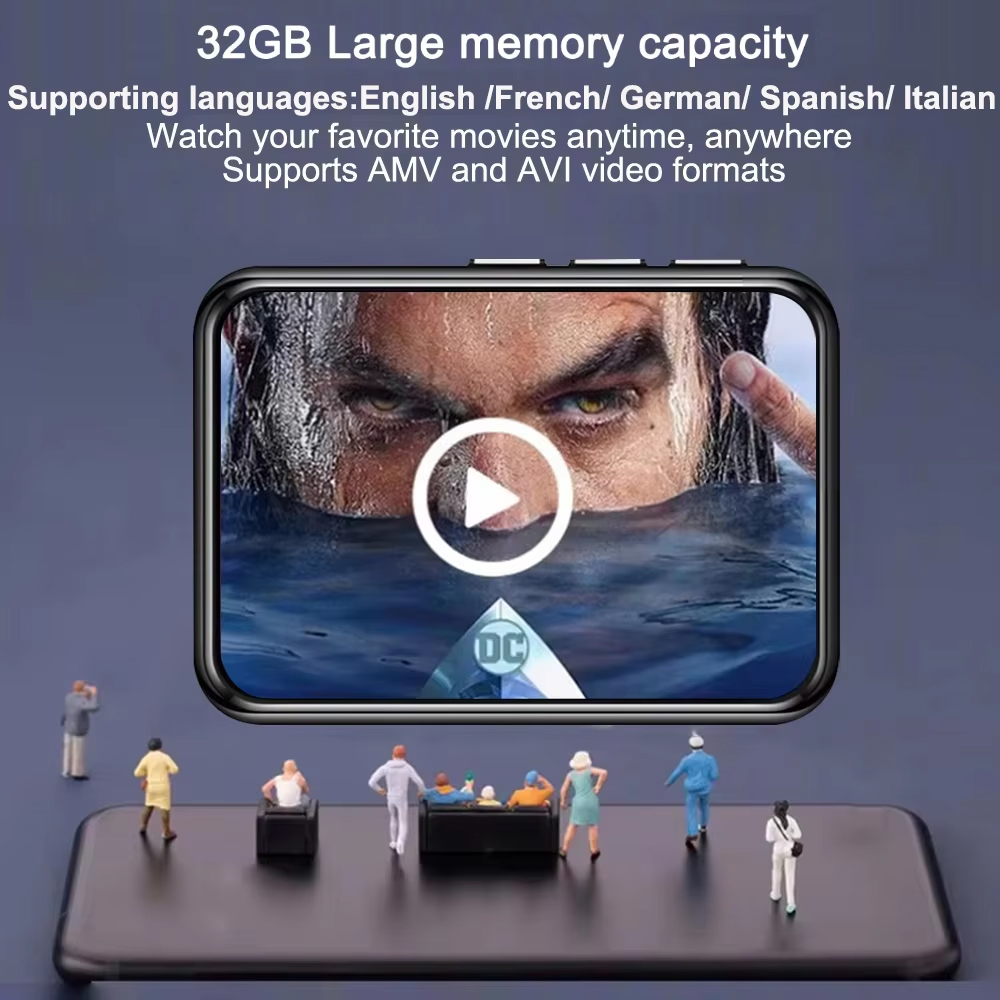 128GB 2.4 بوصة تعمل باللمس بلو - مراجعة Audio Music Recorder وسعره