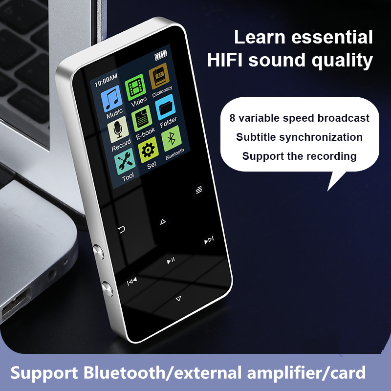 مشغل موسيقى MP3/MP4 جديد بشاشة - مراجعة Audio Music Recorder وسعره