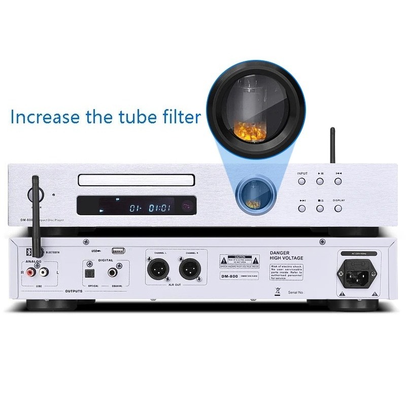 مشغل أقراص CD احترافي عالي الج - مراجعة Audio Player With Youtube Music وسعره