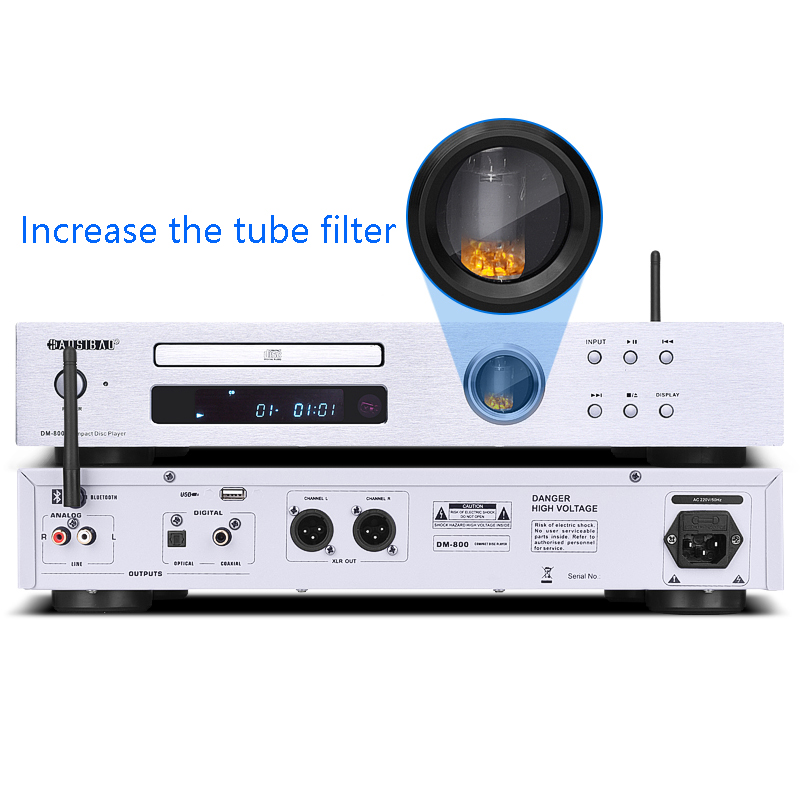 HIFI مشغل أقراص مضغوطة حمى الم - مراجعة Audio Player With Youtube Music وسعره