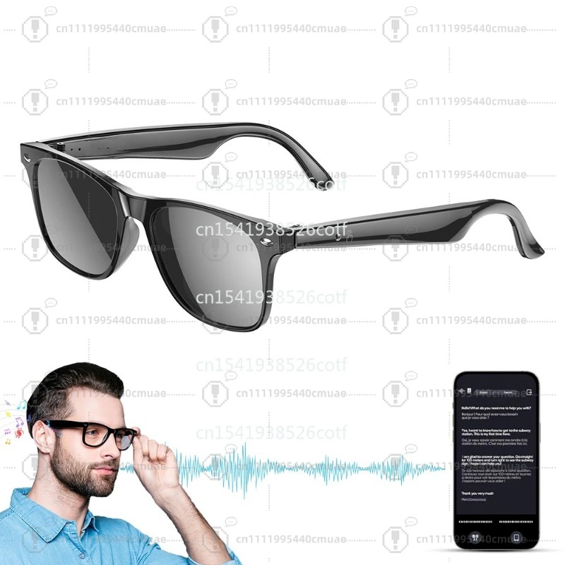 نظارات شمسية ذكية W100 لعام 20 - مراجعة Audio With Music Ai وسعره