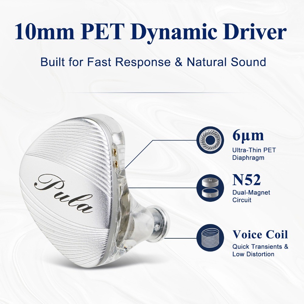 سماعات أذن سلكية PULA Audio AR - مراجعة In Ear Monitor Iem وسعره