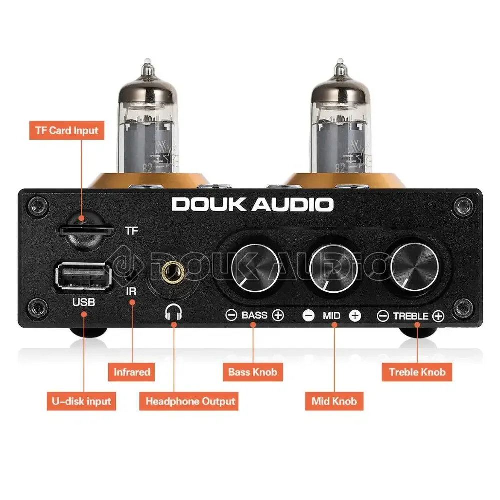 Douk Audio P2 HiFi فراغ أنبوب  - مراجعة Audio Player With Youtube Music وسعره