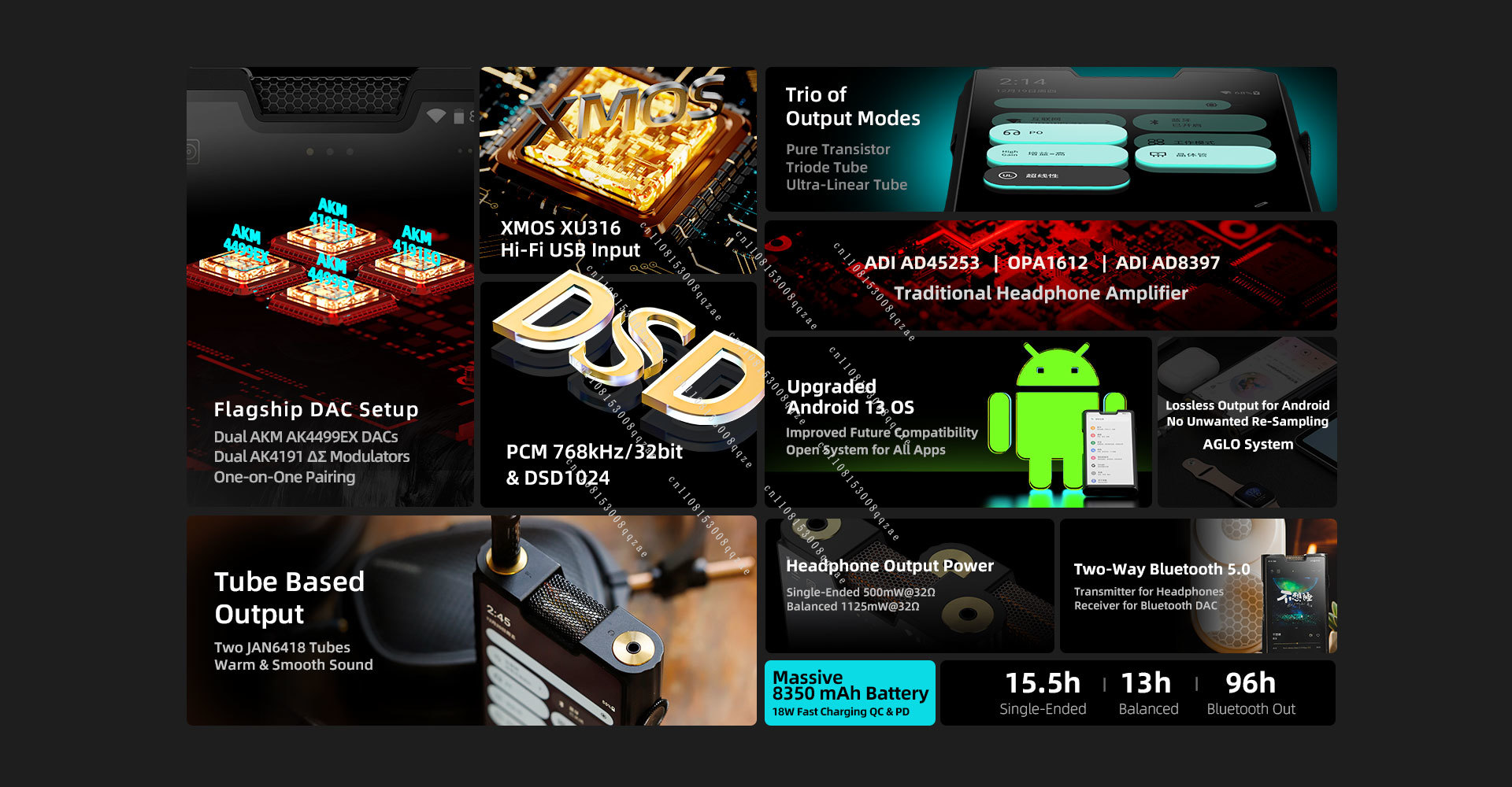 مشغل موسيقى محمول M8T بنظام أن - مراجعة Audio Player With Youtube Music وسعره