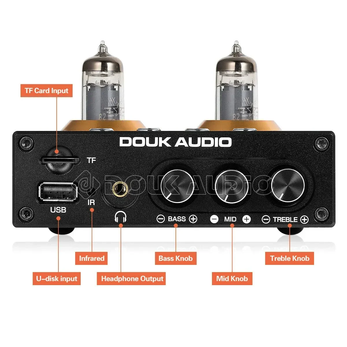 Douk Audio بلوتوث صغير 5.0 فرا - مراجعة Audio Player With Youtube Music وسعره