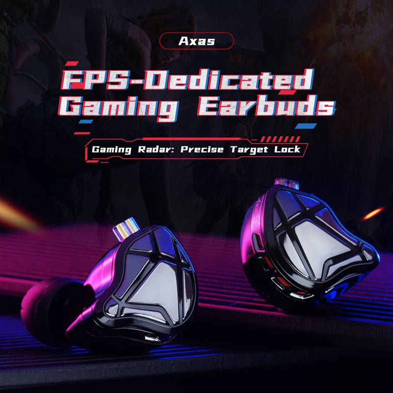    سماعات أذن KZ Axas FPS للأ - مراجعة In Ear Monitor Iem وسعره